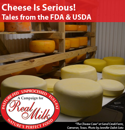 FDA and USDA: Cheese Is Serious!